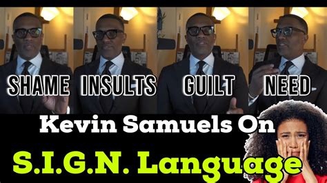 Kevin Samuels SIGN Language